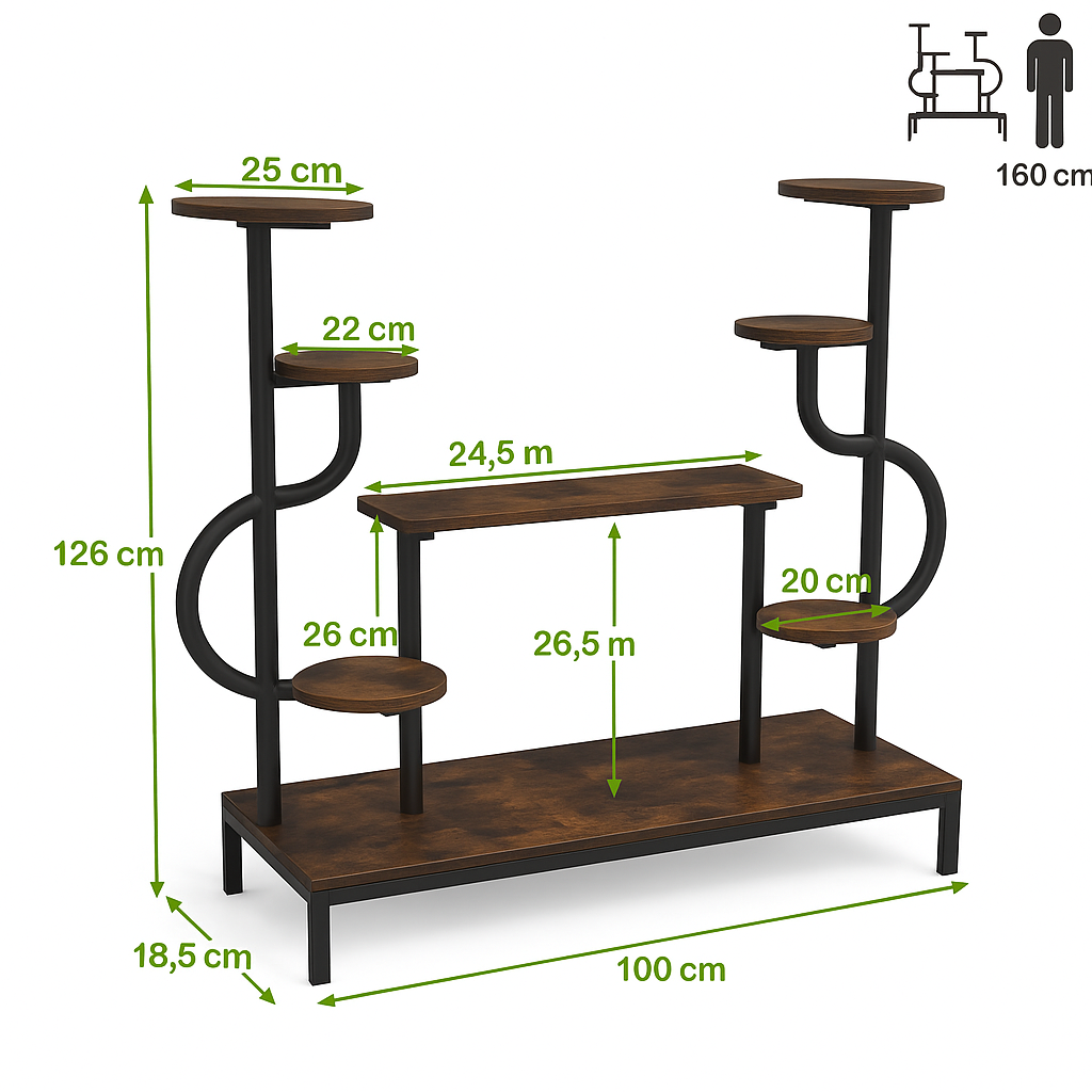 Meuble wood&steel