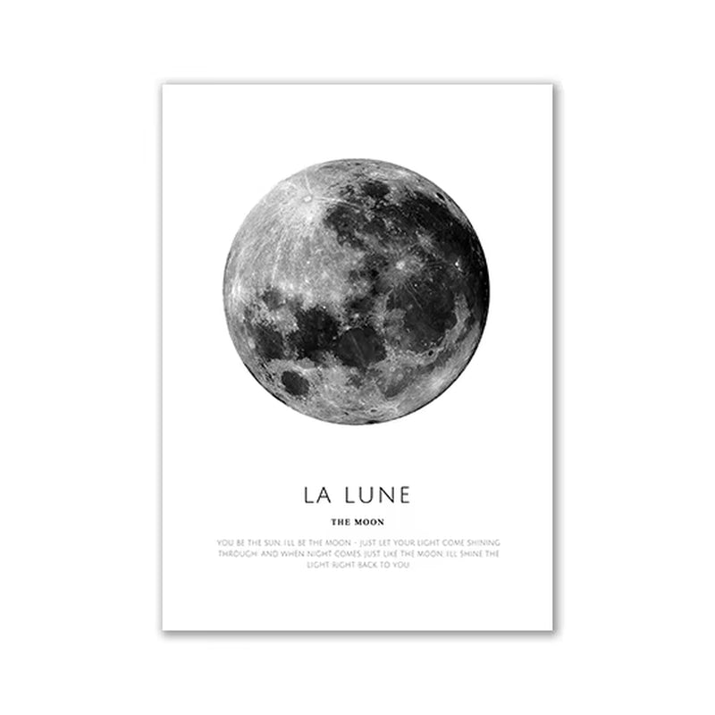 Nordic Minimalist Black and White Abstract Wall Art Canvas Painting Posters and Prints Pictures for Interior Home Design Modern