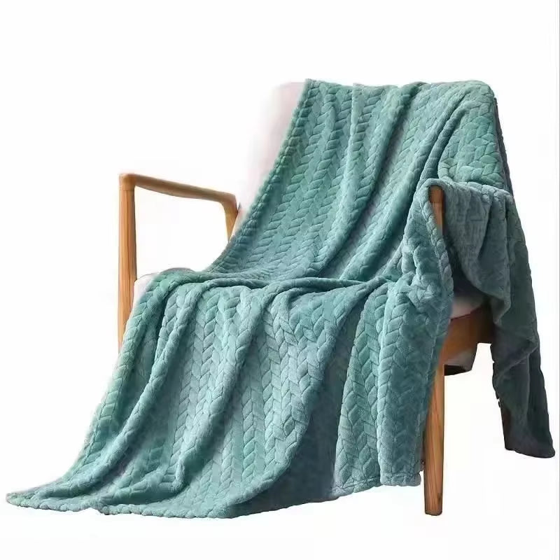 Hot Blankets Facecloth Wool Blanket Coral Velvet Blanket Children'S Blanket Warm Lightweight Chair Sofa Blanket Gift Blanket