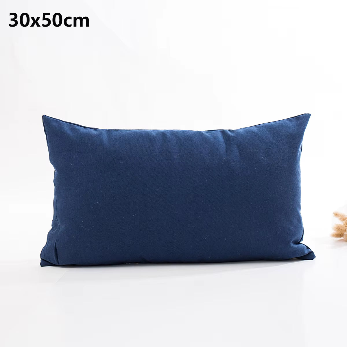 Plaid Sofa Cushion Cover 30X50/45X45CM Blue Red Coffee Orange Strip Home Hotel Office Couch Seat Decor Waist Throw Pillow Case