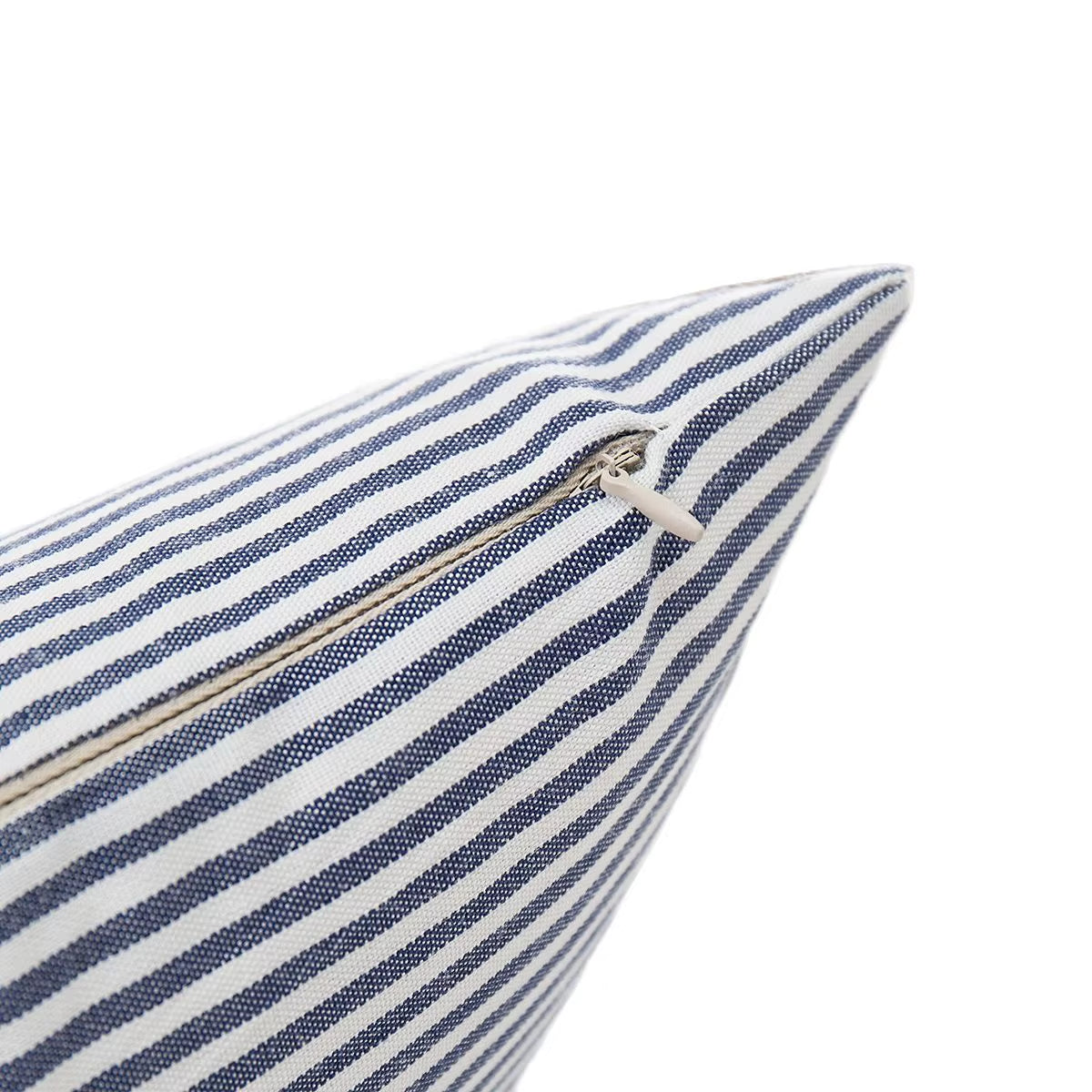 Plaid Sofa Cushion Cover 30X50/45X45CM Blue Red Coffee Orange Strip Home Hotel Office Couch Seat Decor Waist Throw Pillow Case