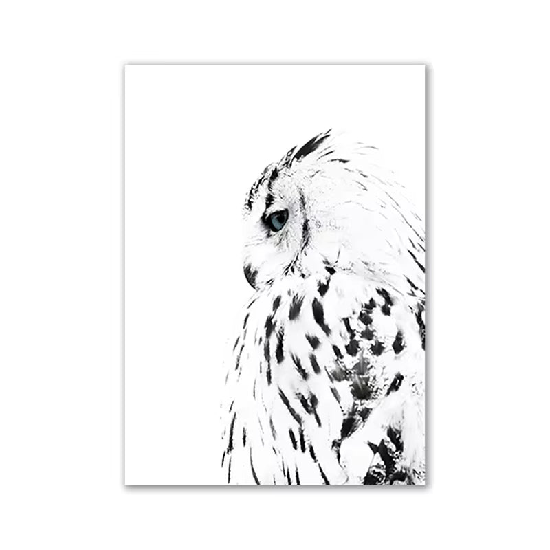 Nordic Minimalist Black and White Abstract Wall Art Canvas Painting Posters and Prints Pictures for Interior Home Design Modern