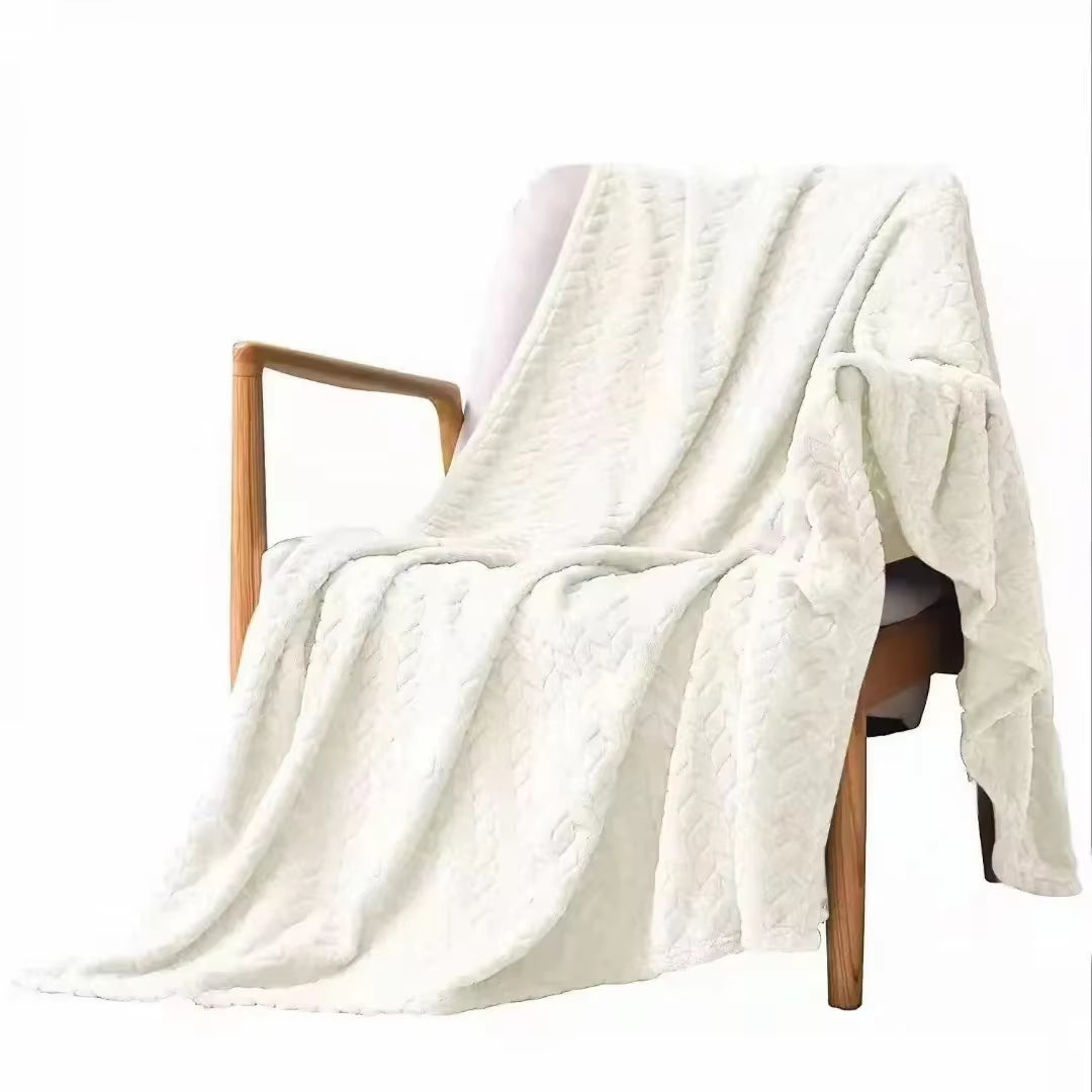 Hot Blankets Facecloth Wool Blanket Coral Velvet Blanket Children'S Blanket Warm Lightweight Chair Sofa Blanket Gift Blanket