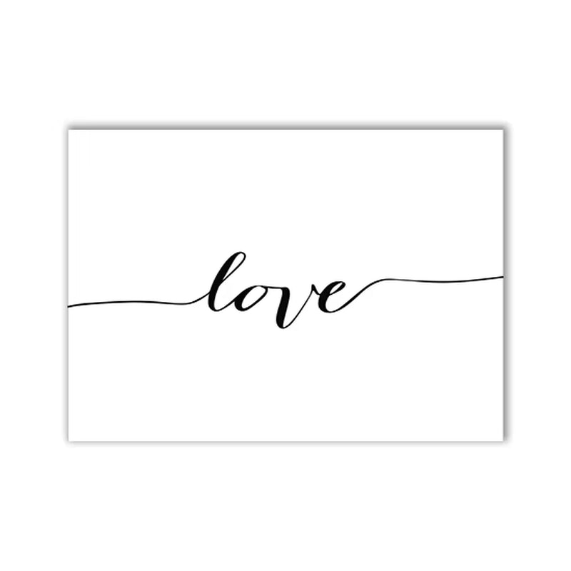 Nordic Minimalist Black and White Abstract Wall Art Canvas Painting Posters and Prints Pictures for Interior Home Design Modern